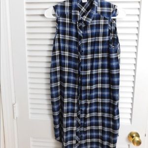 Plaid tank dress